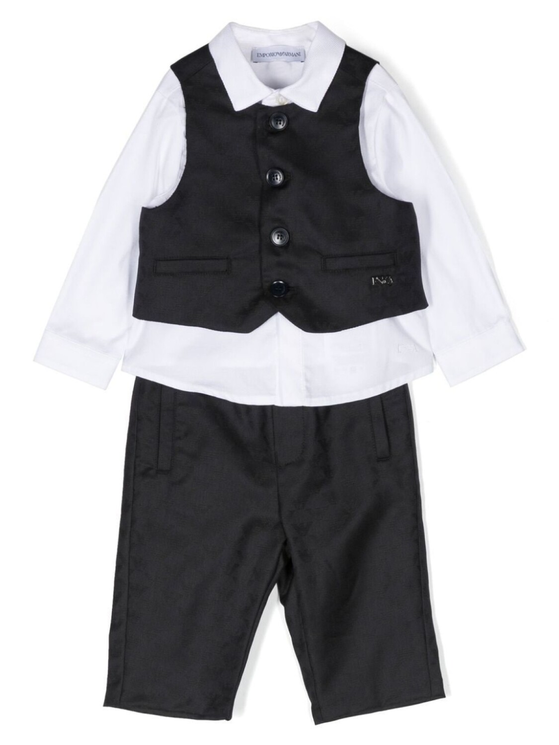

Emporio Armani костюм-тройка, синий