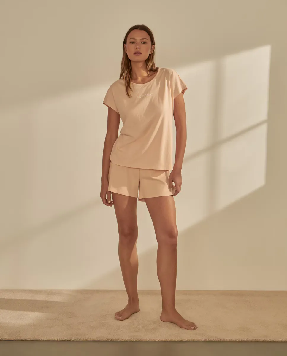 

Женские короткие пижамы Énfasis, цвет 250 Nude