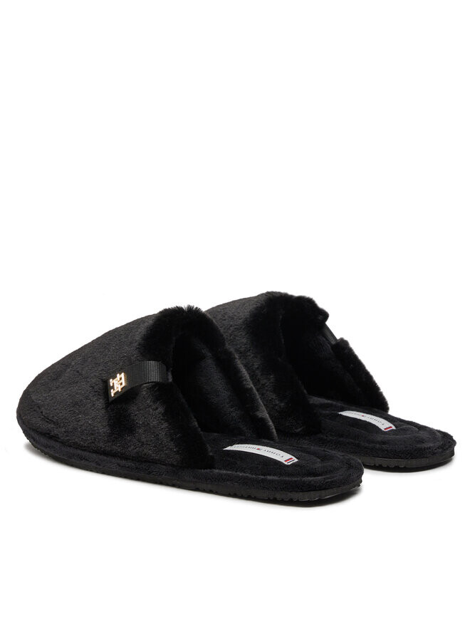 Тапочки Tommy Hilfiger Trenerzy Confort Home FW0FW08138, черный — фото 3
