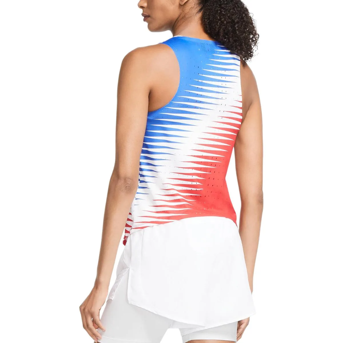 AEROSWIFT Спортивный жилет Women's Nike, красный белый синий — фото 3