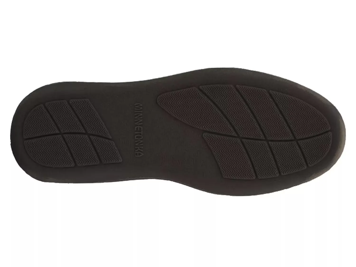 Тапочки из овчины на жесткой подошве Minnetonka, Black — фото 3