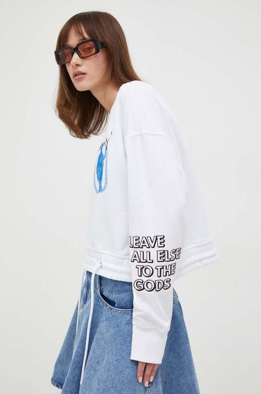 

Хлопковая толстовка Iceberg, белый