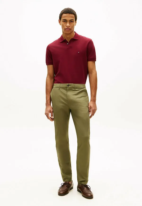 Зауженные чиносы в стиле гарлем Tommy Hilfiger, Dark Artichoke — фото 2