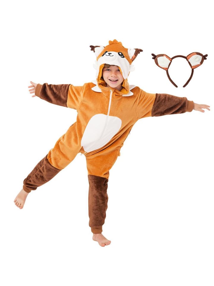 

Комбинезон-комбинезон оранжевого цвета Corimori