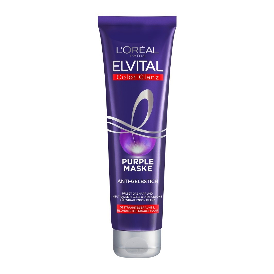 

Бальзам для волос elvital color glanz purple Loreal Paris, объем 150 мл