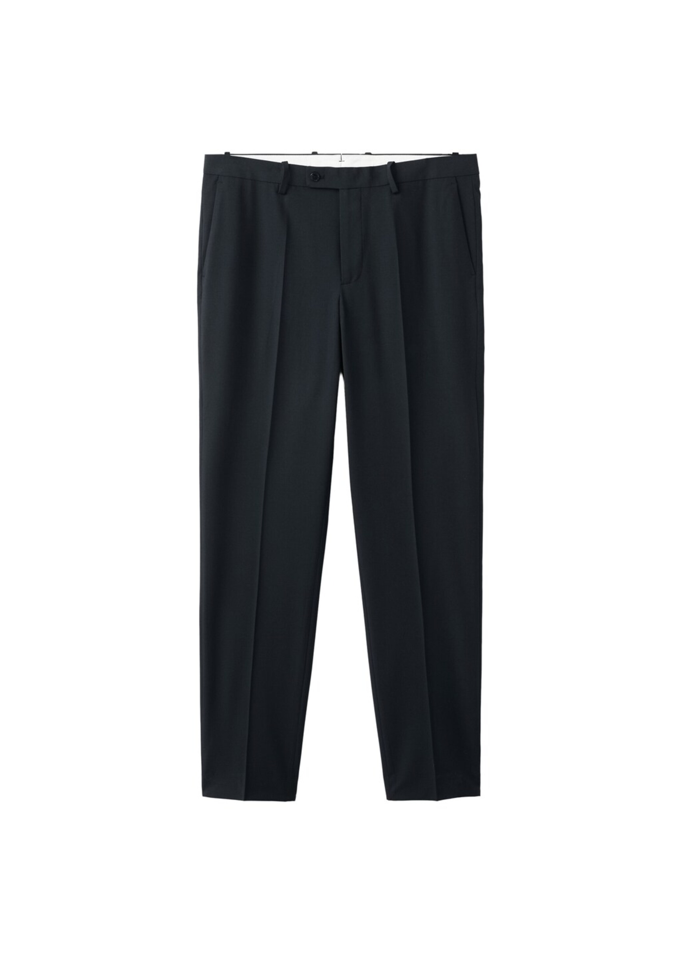 

MANGO MAN Брюки Regular 'London' в черном цвете