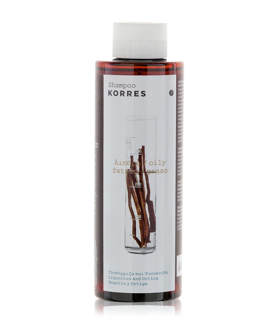 

Шампунь для волос KORRES Liquorice & Urtiqua Shampoo für fettiges Haar, 250 ml