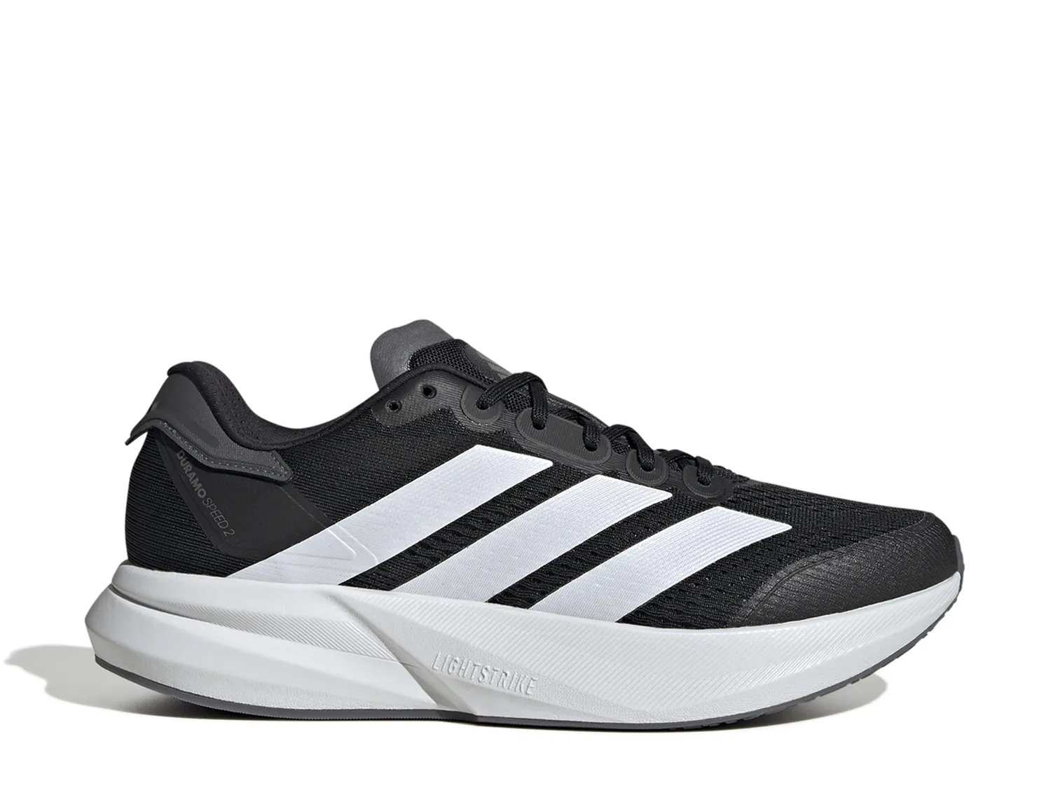 Кроссовки adidas Duramo Speed 2 Running Shoe - Men's, черный/белый — фото 3
