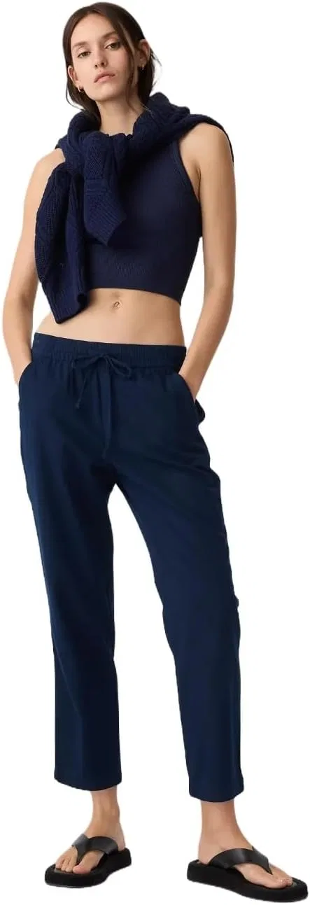 Женские брюки Gap Easy Straight Pull-on