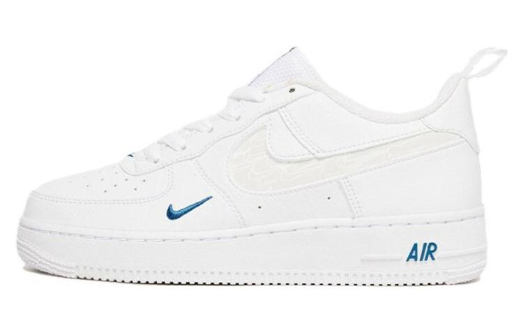 Кроссовки Nike Air Force 1 Low LV8 GS 'White Blue'