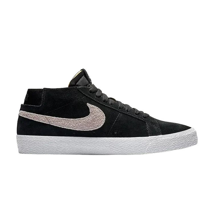 

Кроссовки Nike Blazer Chukka SB Suede 'Black Beige', черный