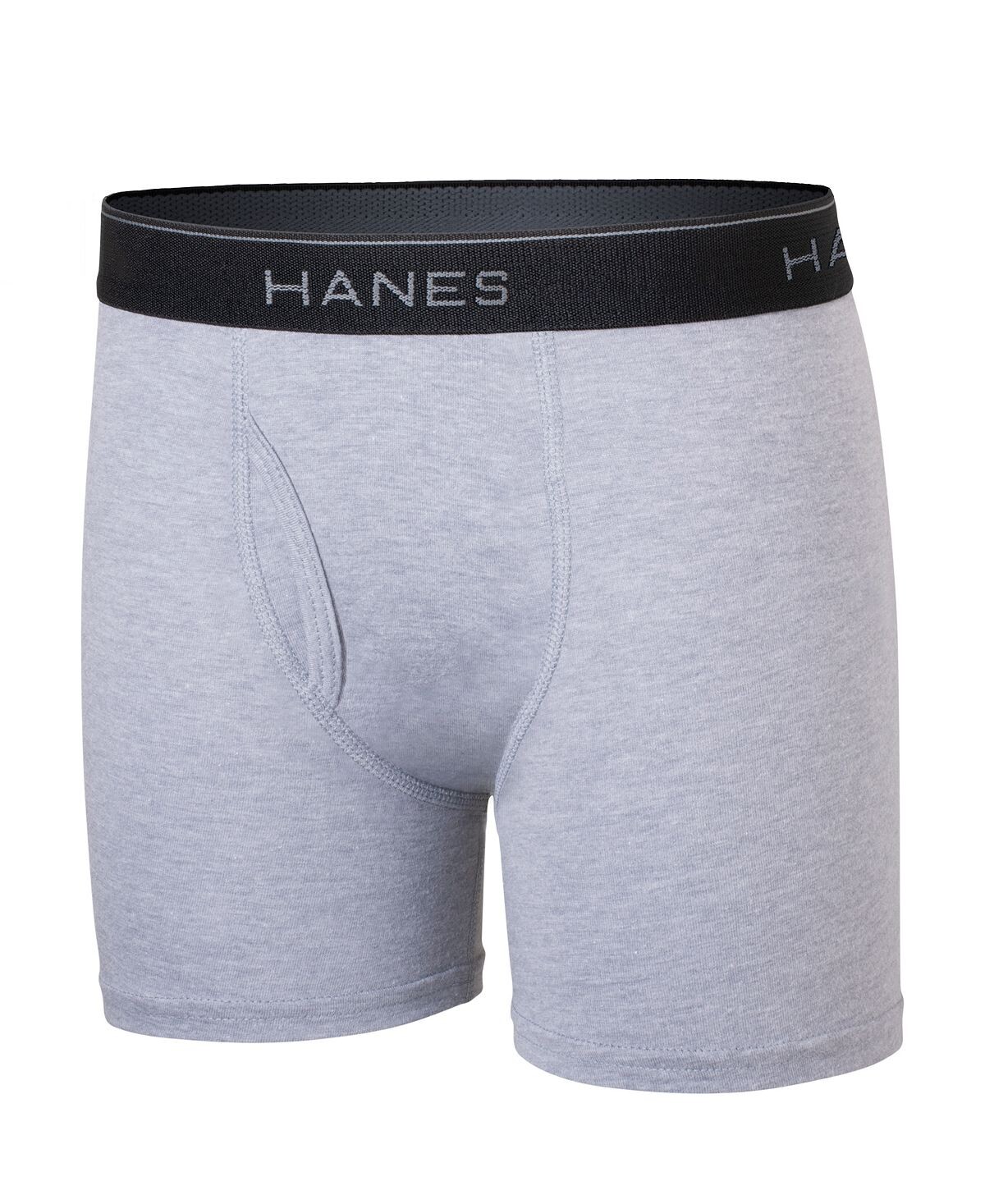 Трусики-боксеры из смесового хлопка Big Boys Ultimate, упаковка из 5 шт. Hanes, серый/темно-серый — фото 4