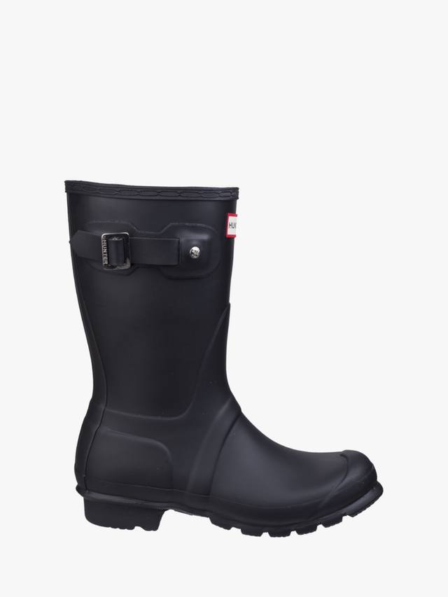 Сапоги короткие Hunter Original Wellington, черный