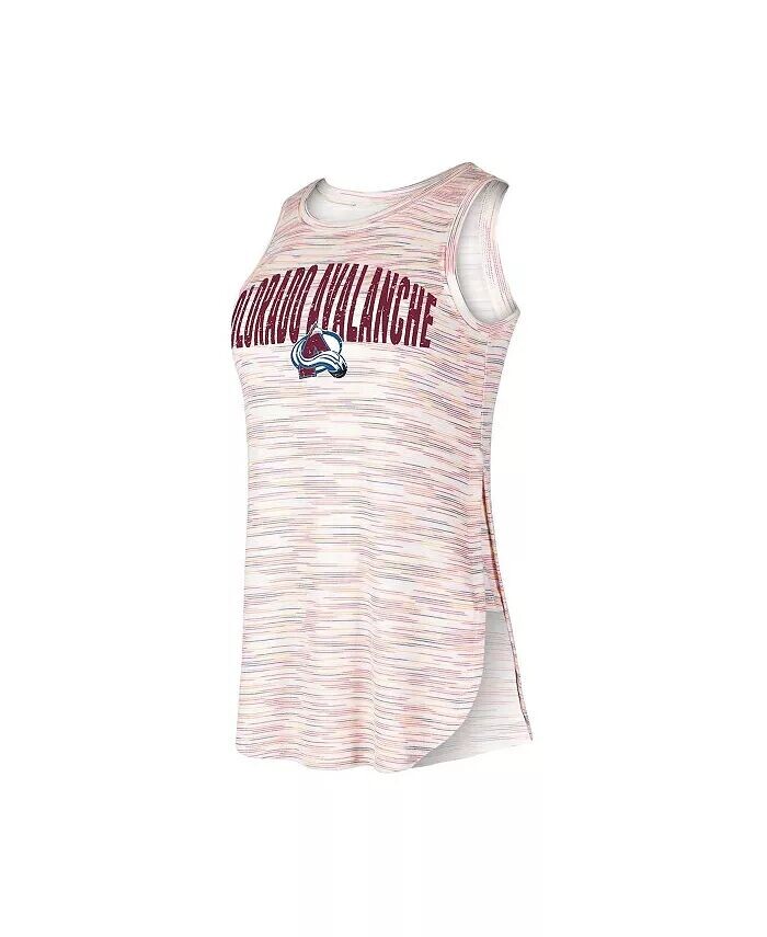 

Женская многоцветная майка Colorado Avalanche Sunray Tri-Blend Concepts Sport
