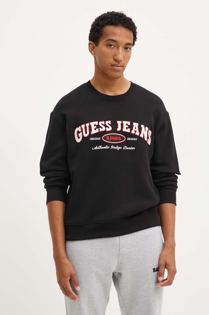 

Толстовка Guess Jeans, черный