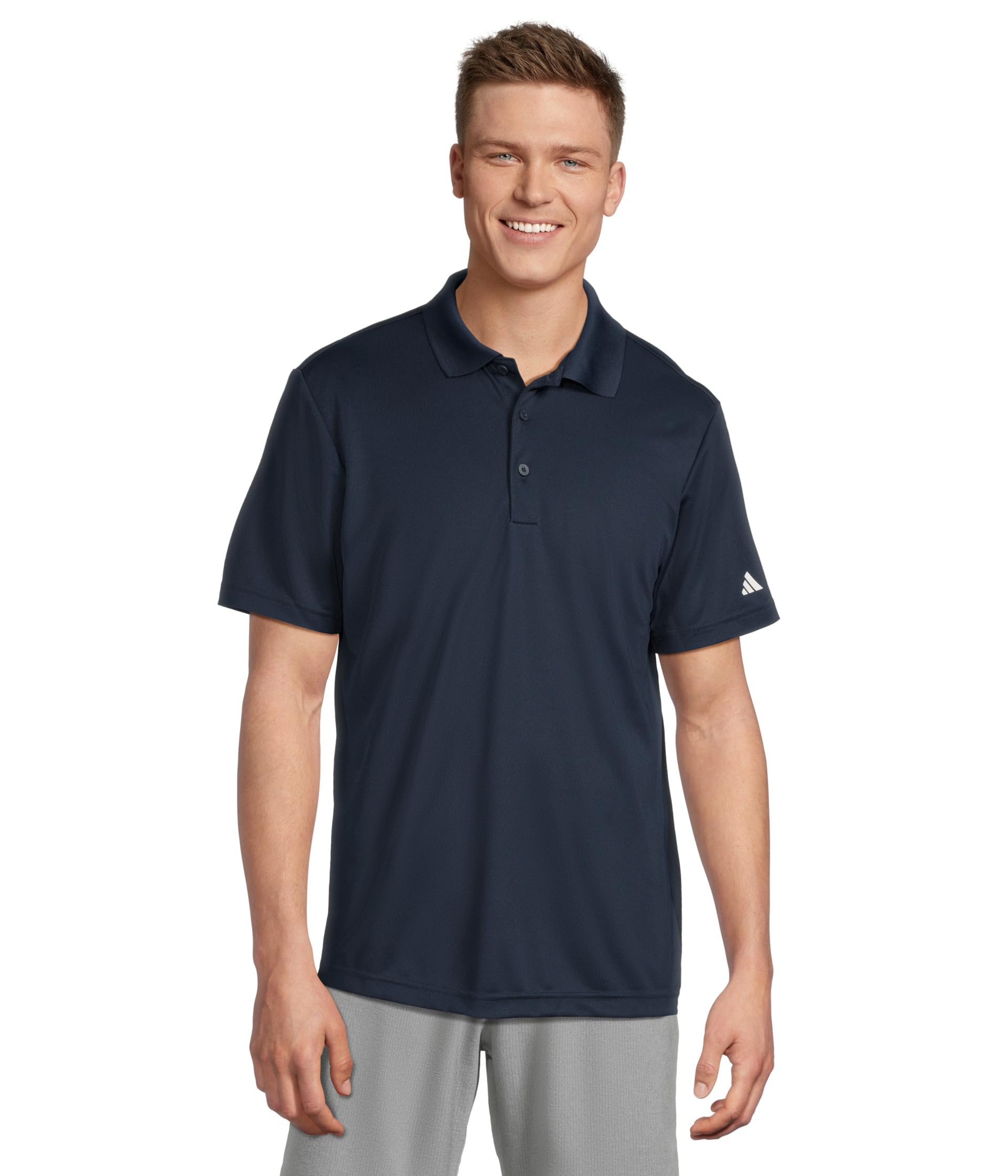 

Рубашка Adidas Golf Adi Performance Short Sleeve Golf Polo Shirt, ConavySee Less