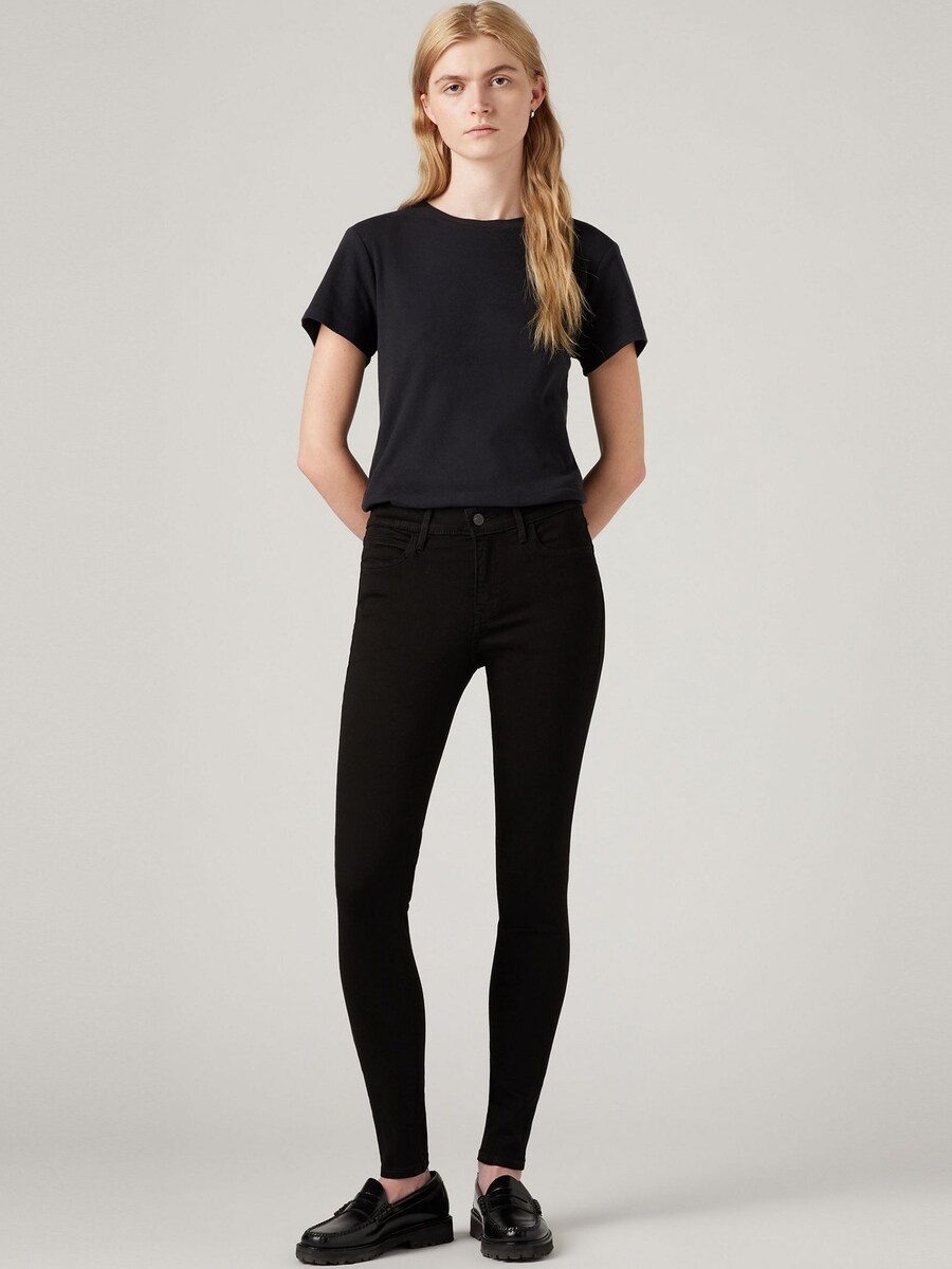 Узкие джинсы LEVI'S  710 Super Skinny, черный — фото 2