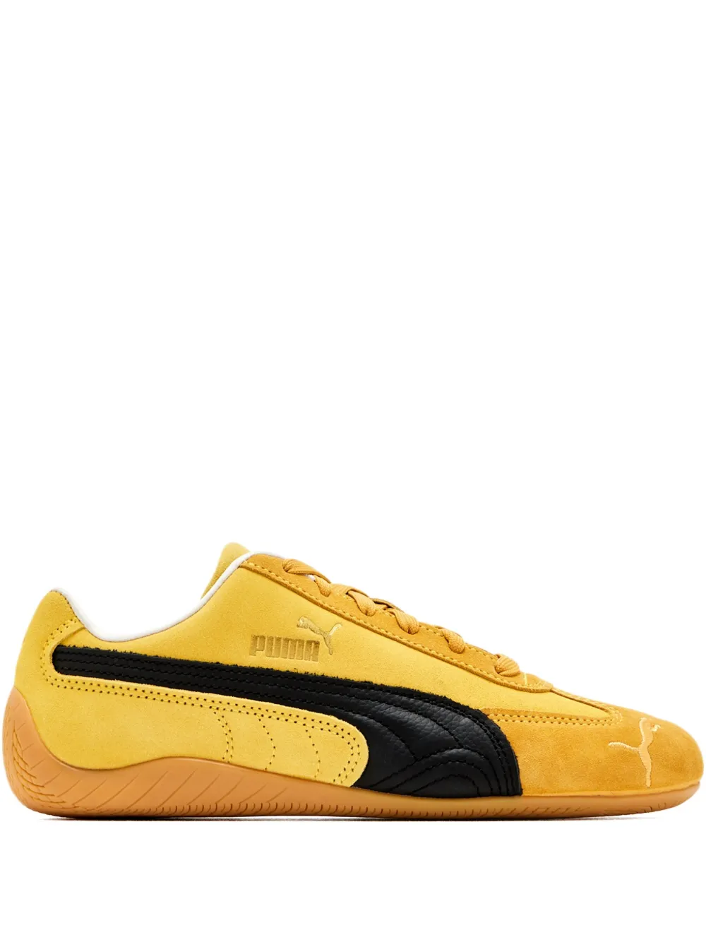 

Кроссовки Speedcat из замши и кожи PUMA, желтый