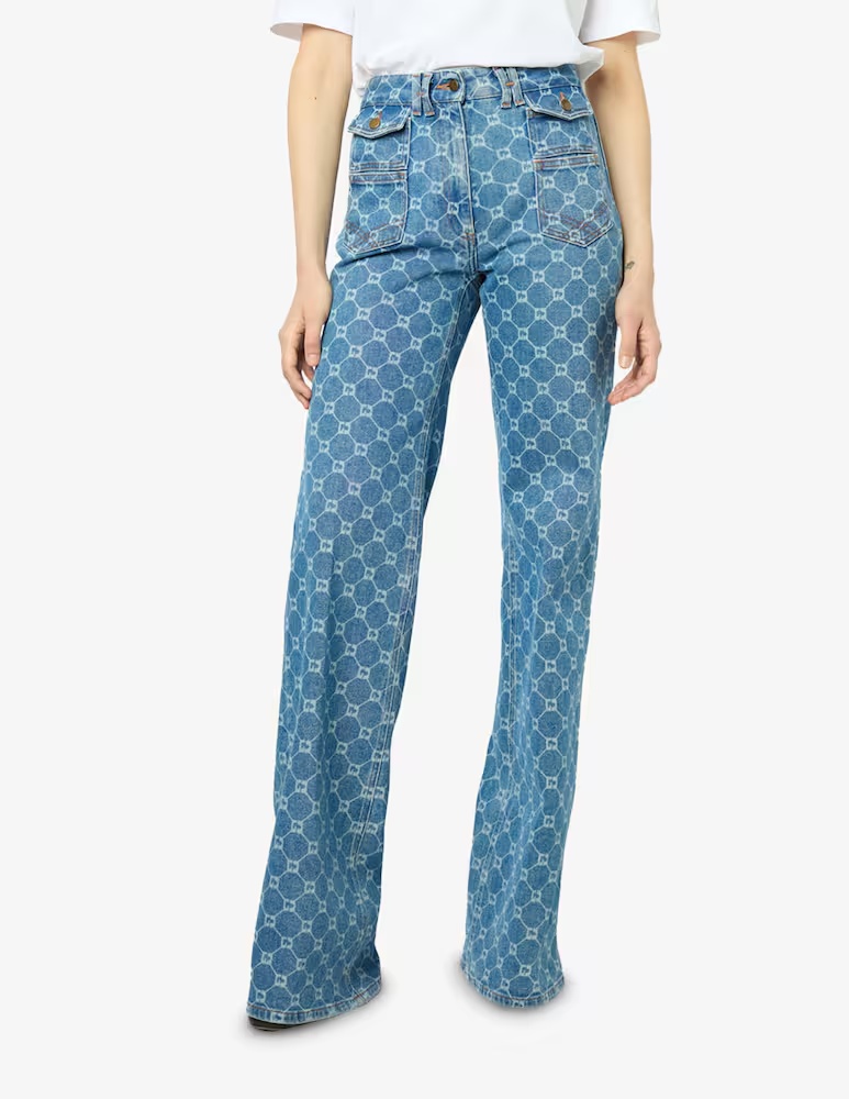

Расклешенные джинсы Anna Gerard Darel, синий