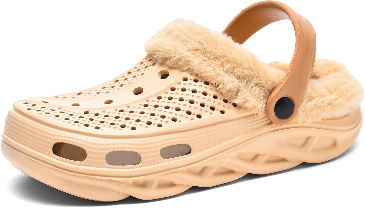 

Садовые сабо с поддержкой свода стопы, сандалии, подушка для восстановления после фасциита, стельки Clootess, бежевый/хаки