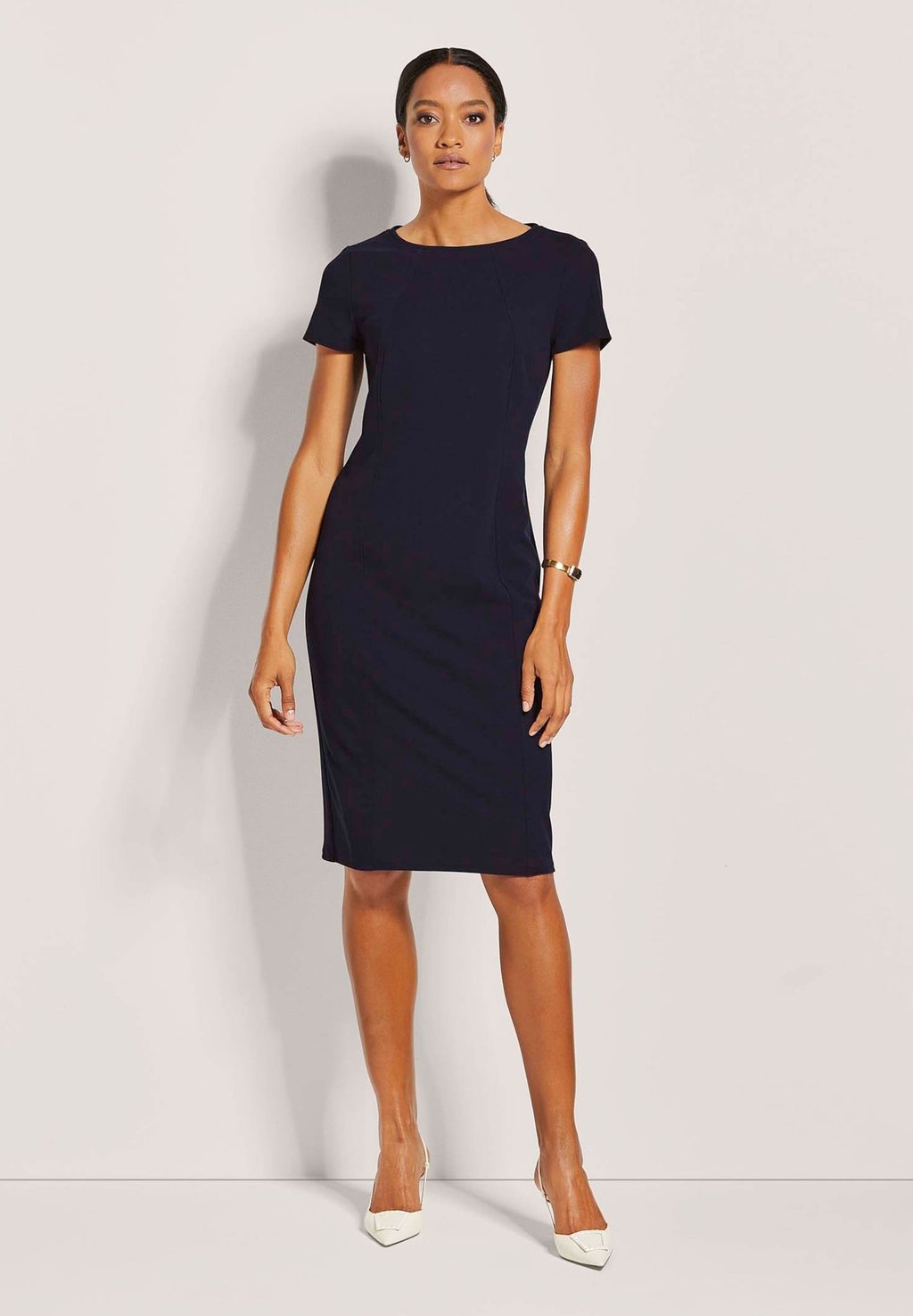 

Повседневное платье MIT KURZEN ÄRMELN - Shift dress MADELEINE, синий