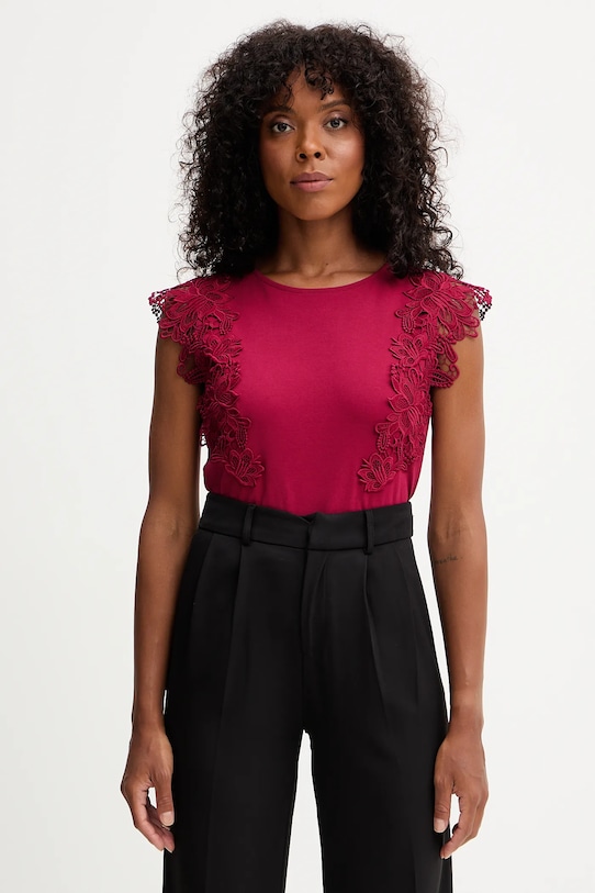 

Хлопковая футболка Morgan, красный