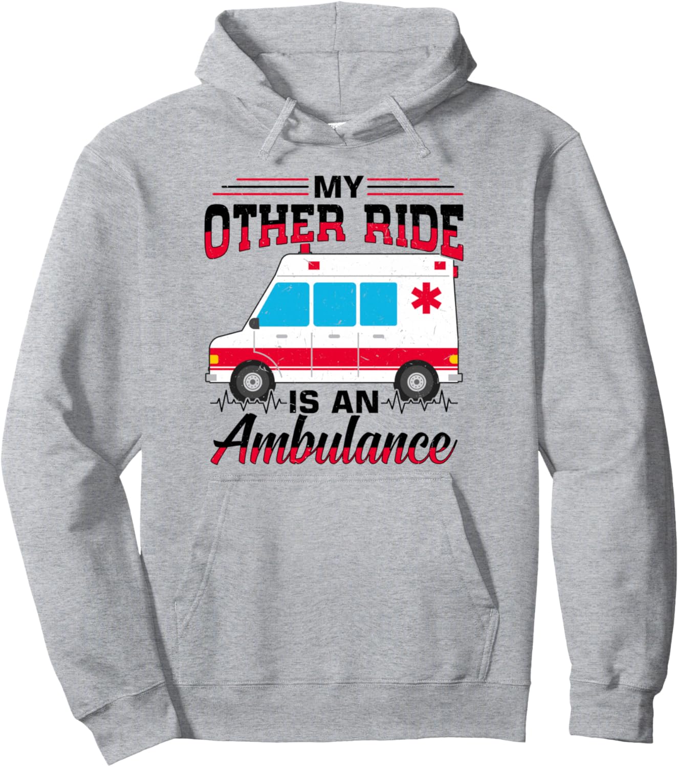 

Худи с надписью «Медсестра скорой помощи, увлеченная своей работой медсестры» Transport Nurse Critical Care Medical Nursing, серый