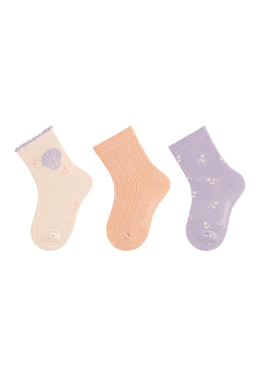 

Носки STERNTALER Muschel, цвет Purple/Peach/Rose