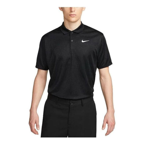 

Рубашка поло гольф dri fit victory жаккардовая рубашка поло Nike, черный