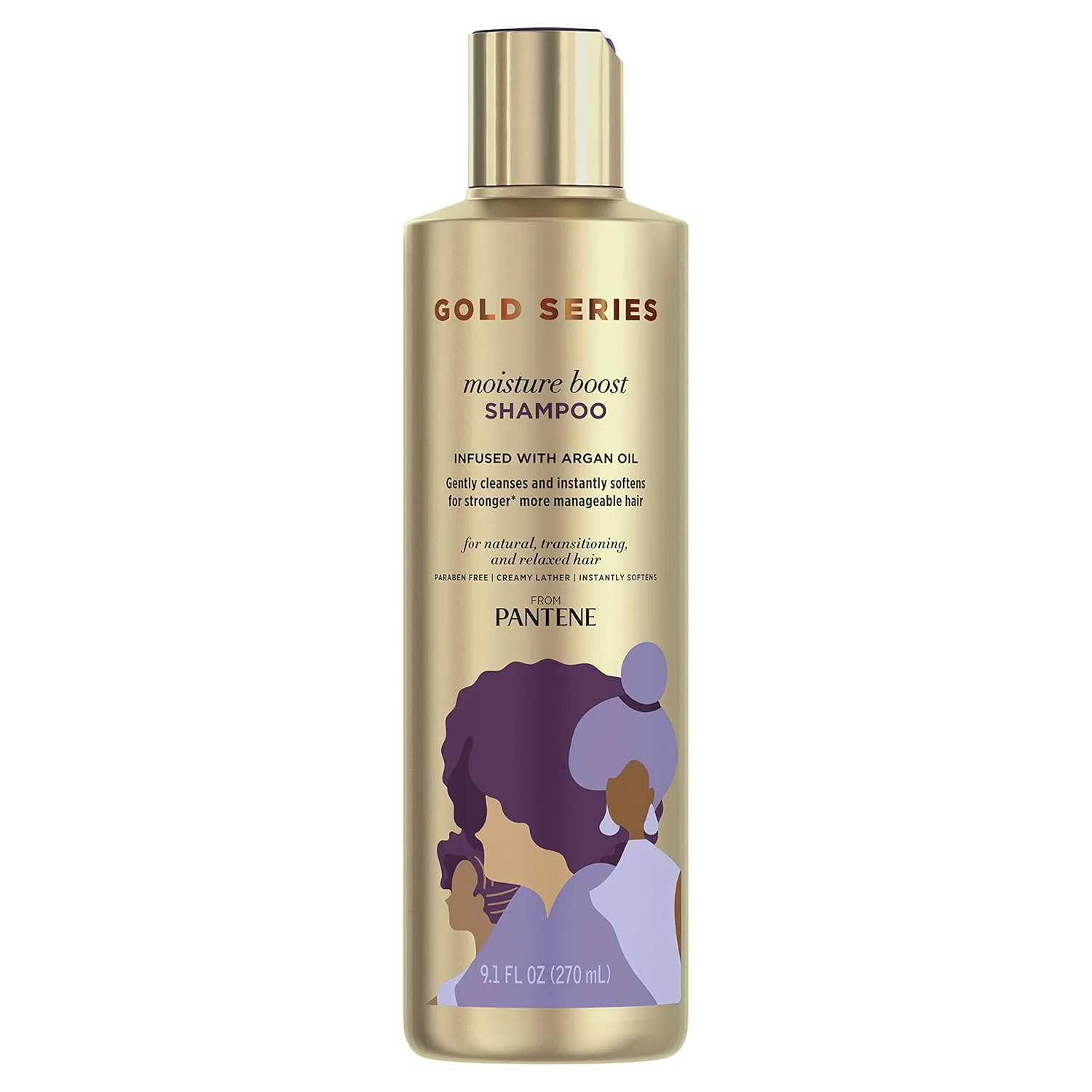 Шампунь Boost Moisture Gold Series от Pantene ProV, 250 мл Pantene, Moisturising Shampoo.