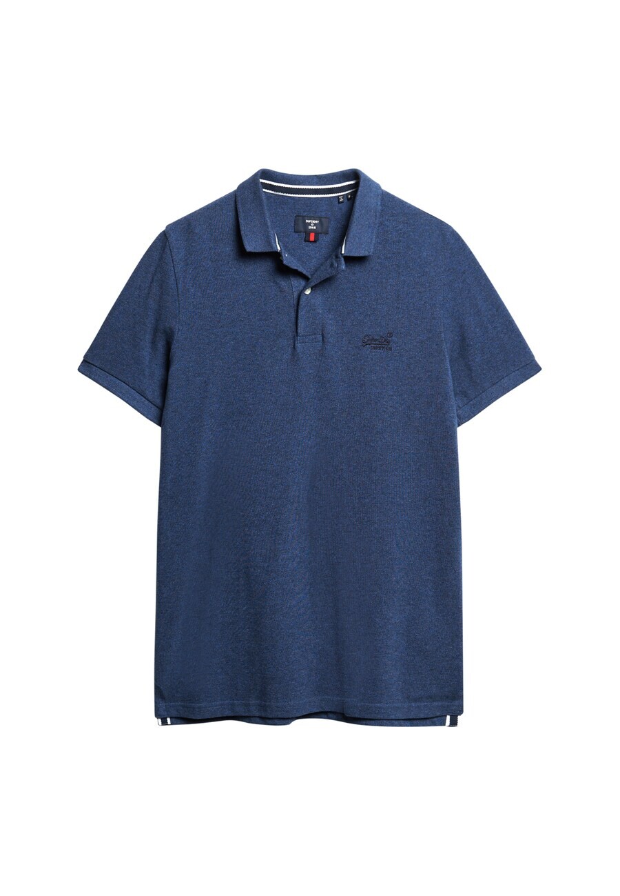 

Рубашка поло Superdry Shirt Classic, цвет navy/mottled blue