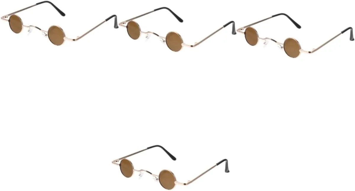 

VALICLUD Винтажные солнцезащитные очки для женщин, ретро-очки в стиле хиппи, очки для активного отдыха, очки для вечеринок, очки для пляжных вечеринок, Multix4pcs