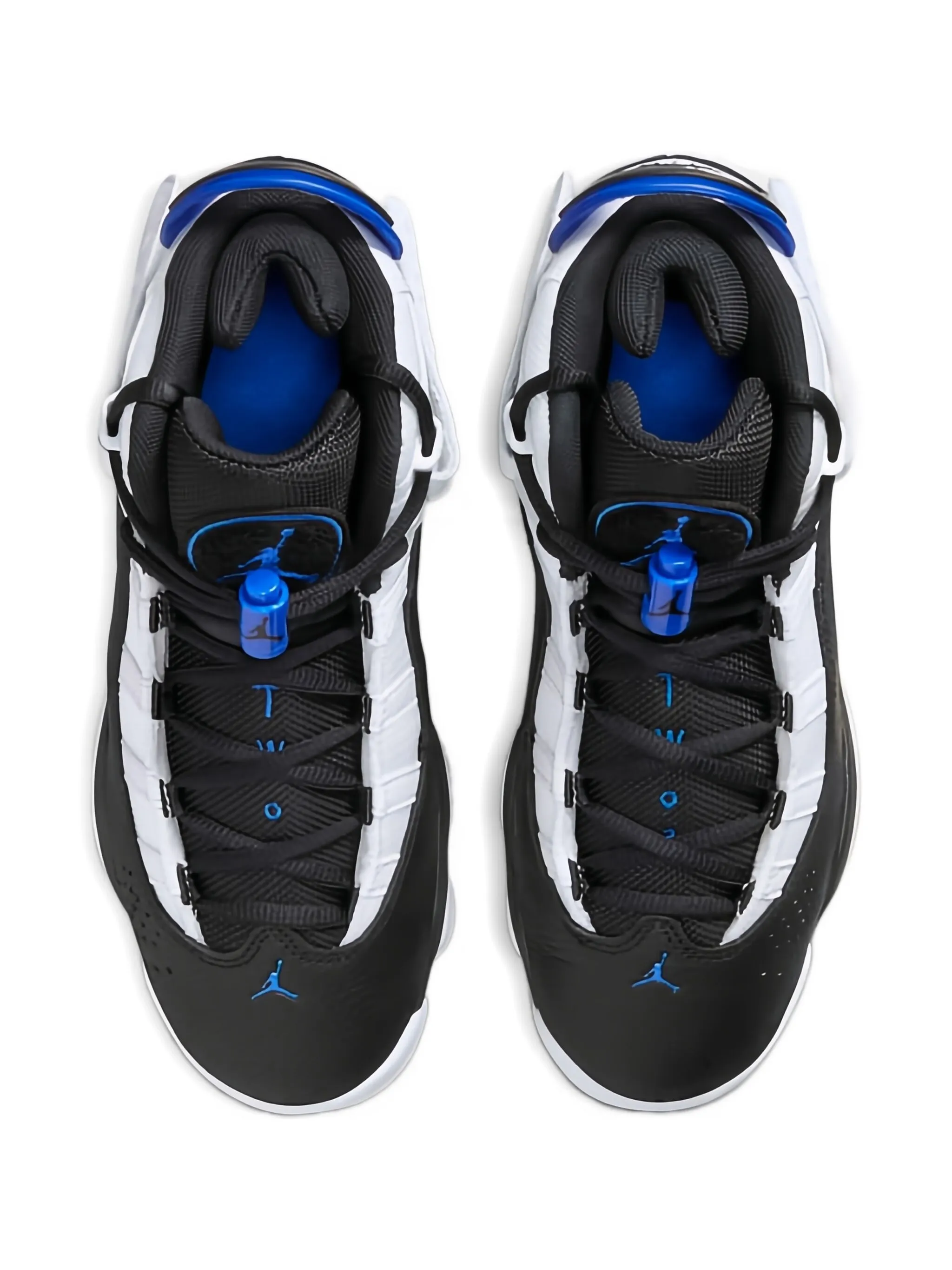 Кроссовки Air Jordan 6 Rings Jordan Kids, черный — фото 4