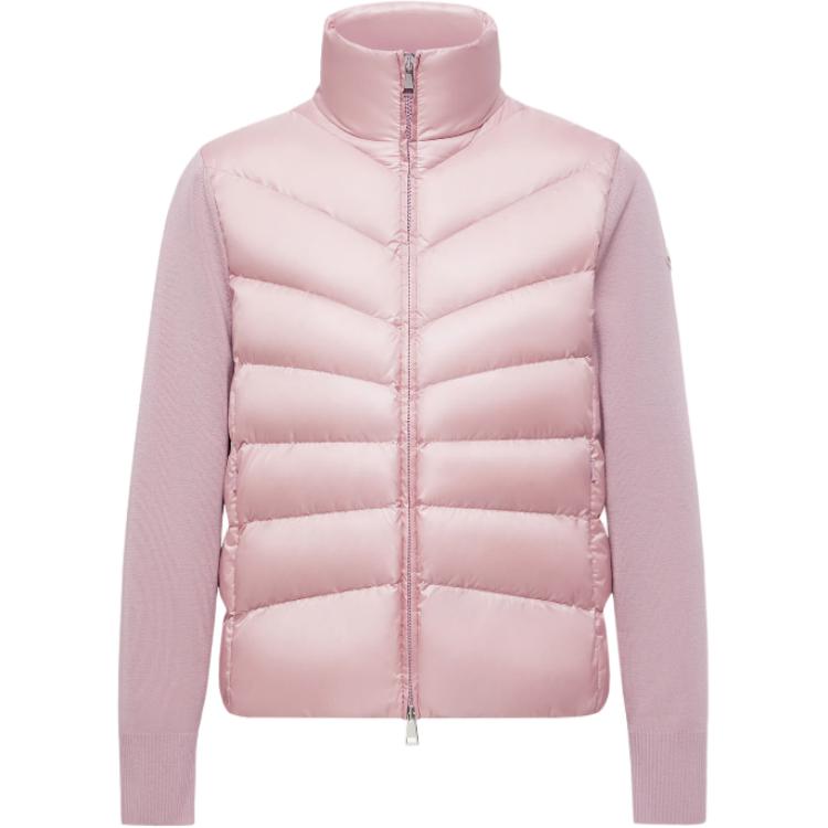 

Moncler Спортивная кофта на молнии с утеплителем, Pink