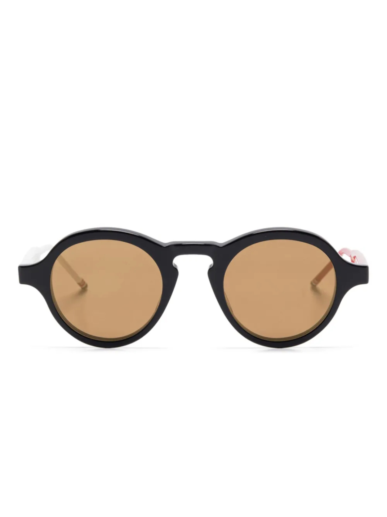 

Солнцезащитные очки в круглой оправе Thom Browne Eyewear, черный