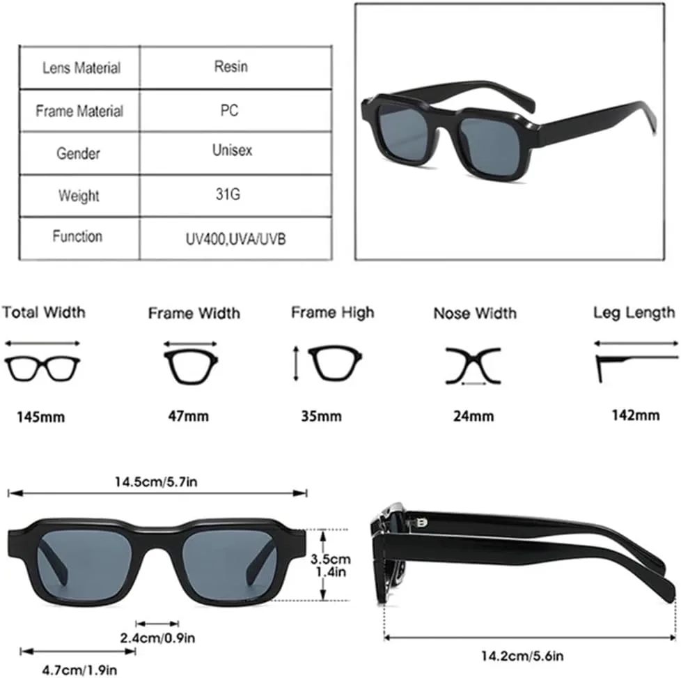 

Женские солнцезащитные очки в стиле ретро с градиентом, сине-зеленые оттенки, защита от ультрафиолета UV400. Мужские солнцезащитные очки в стиле панк VFDHN, 3