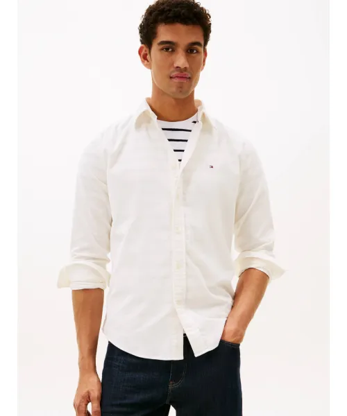 

Рубашка Regular fit Tommy Hilfiger, бежевый