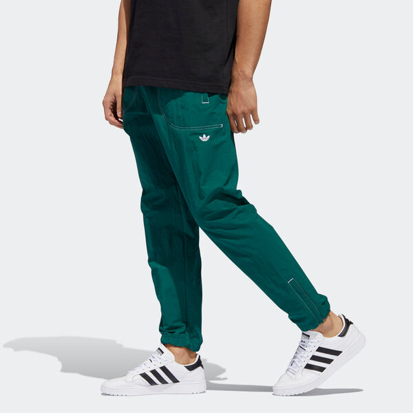 Спортивные штаны adidas Summer B-Ball Tracksuit Bottoms - Green, зеленый — фото 2