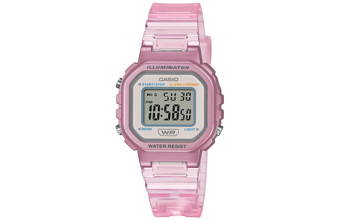 

Женские розовые часы LA-20WHS-4A CASIO