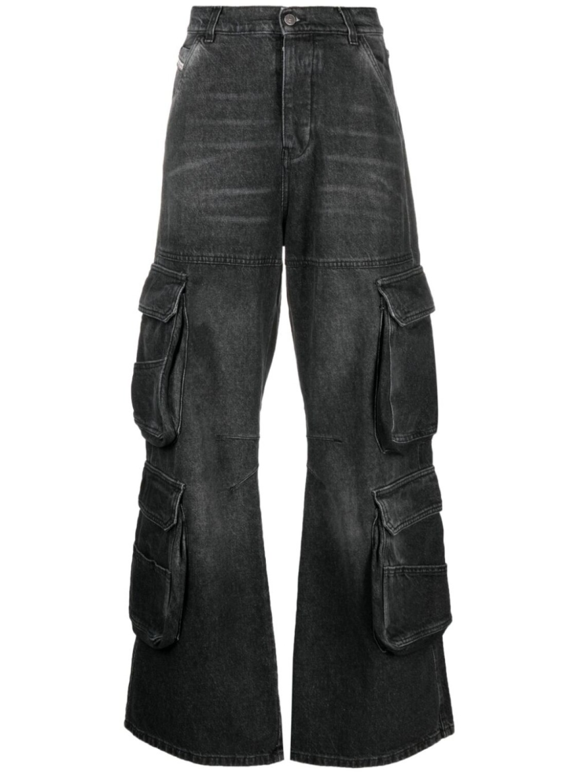 

Diesel джинсы карго D-Side, черный