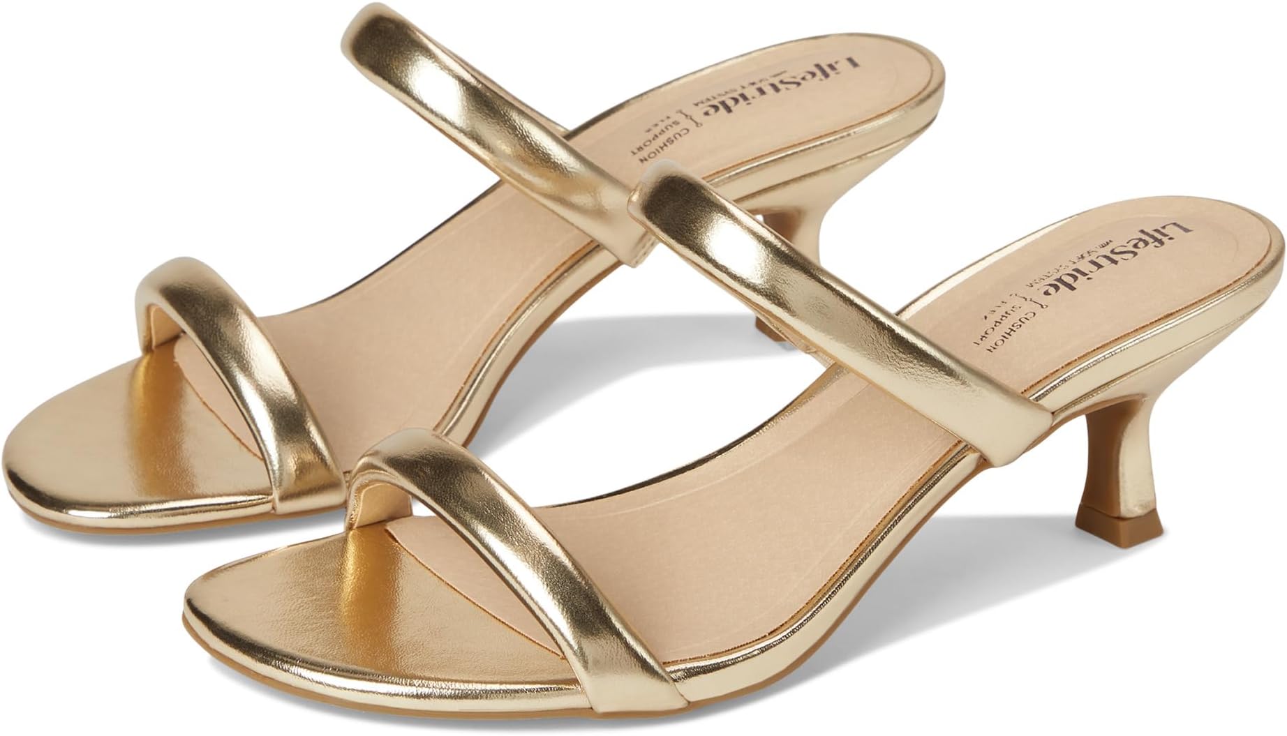 Туфли LifeStride Nalani, Platino Gold Metallic