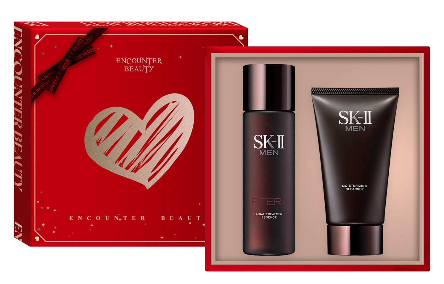 SK II Clear And Pure Essence Lotion набор для ухода за кожей увлажняющий, питающий, контролирующий жирность, освежающий и очищающий SK-II — фото 4