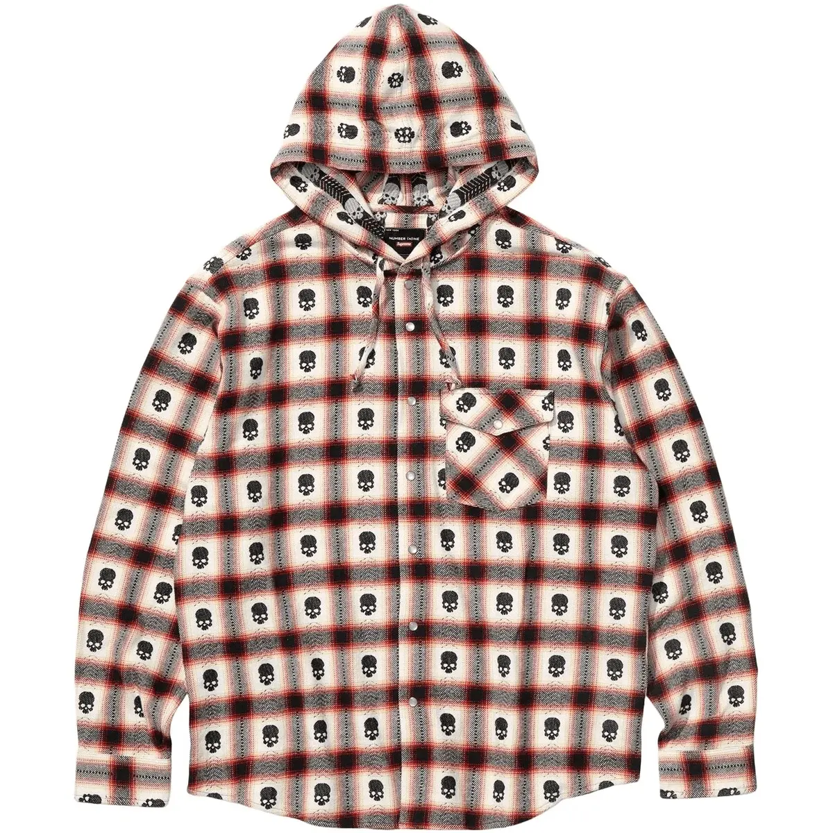 Футболка NUMBERNINE FW25 унисекс Supreme, черный — фото 3