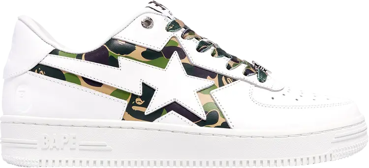 

Кроссовки Bapesta 'Icon ABC Camo - Green', зеленый, Белый;зеленый, Кроссовки Bapesta 'Icon ABC Camo - Green', зеленый