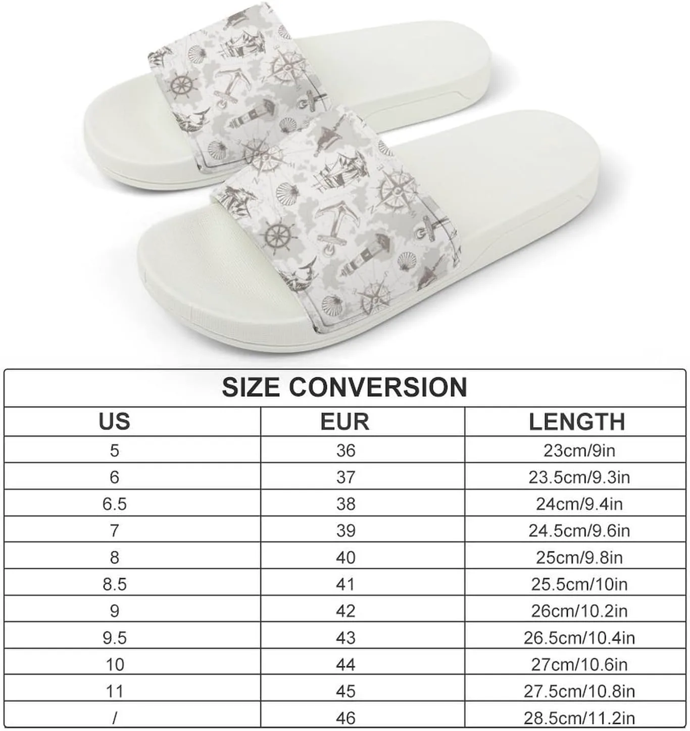 

Фиолетовые унисекс шлепанцы с принтом грибов - шлепанцы с принтом - можно носить дома или на улице Generic, белый