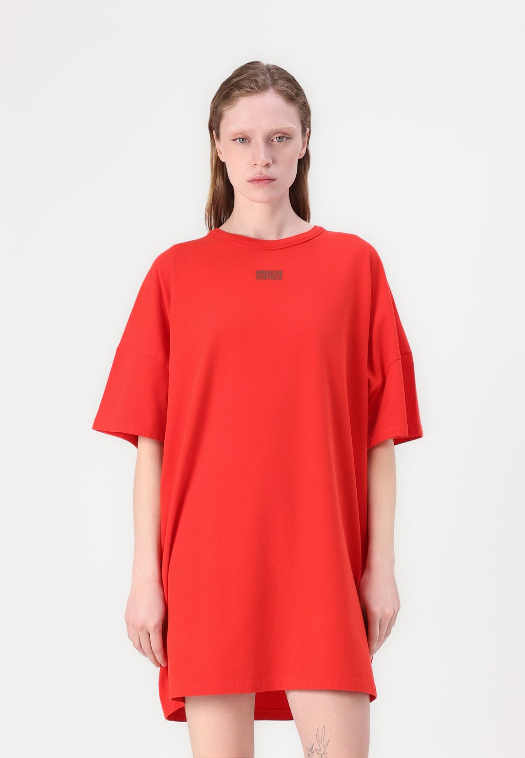 

Платье из джерси FAZY American Vintage, красный