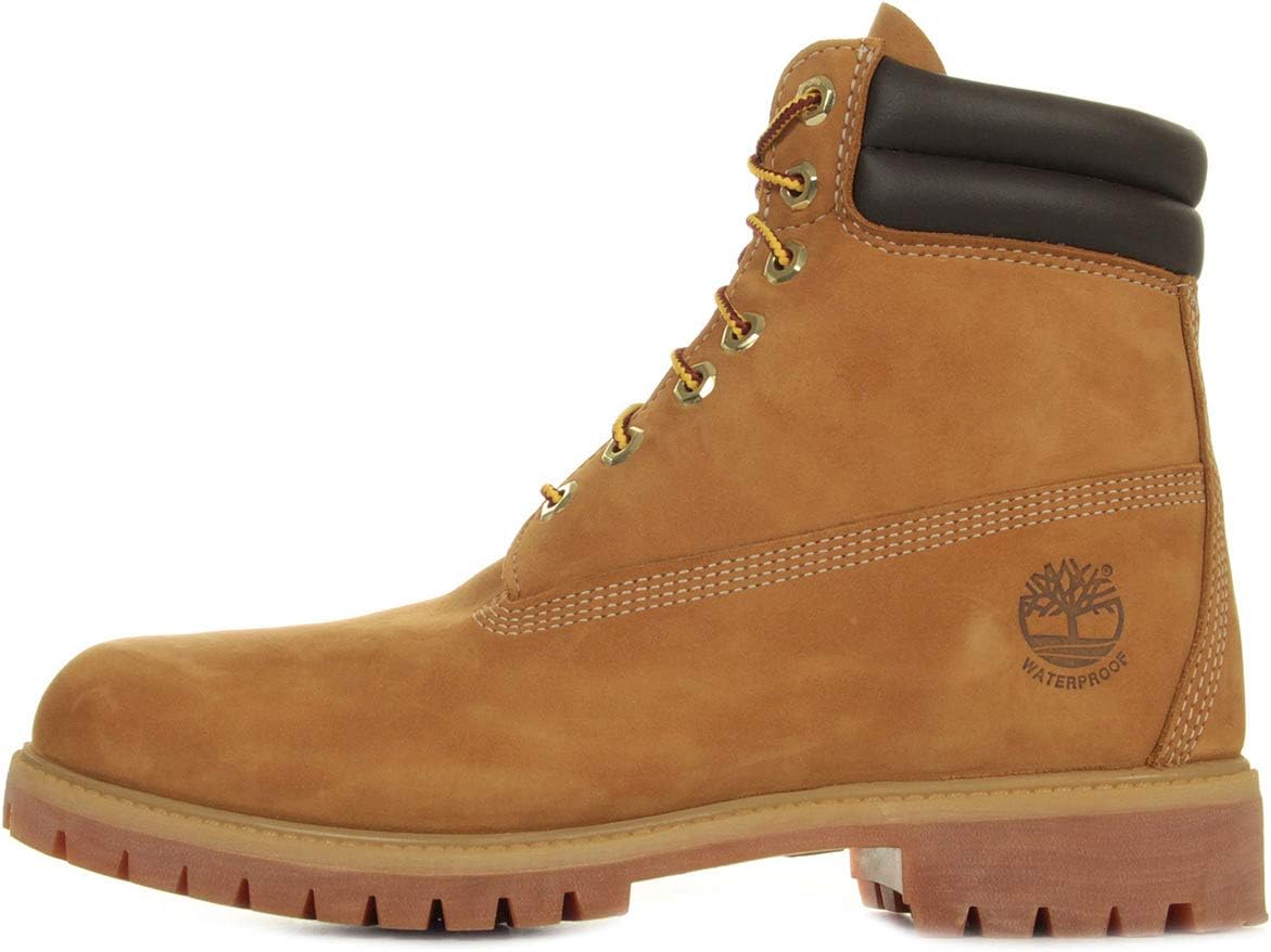 Timberland мужские ботинки 6 in Double Collar на щиколотку, Yellow — фото 2