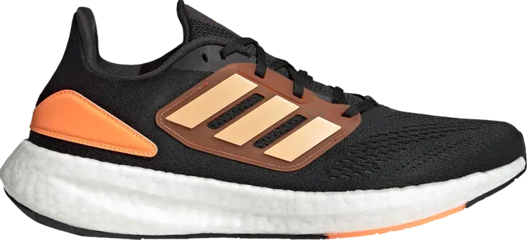 

Кроссовки PureBoost 22 'Black Acid Orange', черный