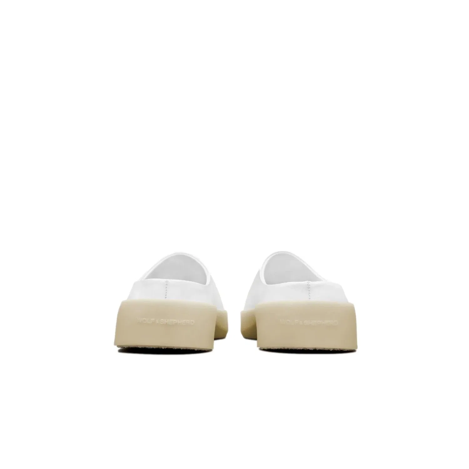 Мужские туфли Wolf & Shepherd Cruise Mule - светло-белый/ванильный CRUISE-WHT-VNL — фото 3