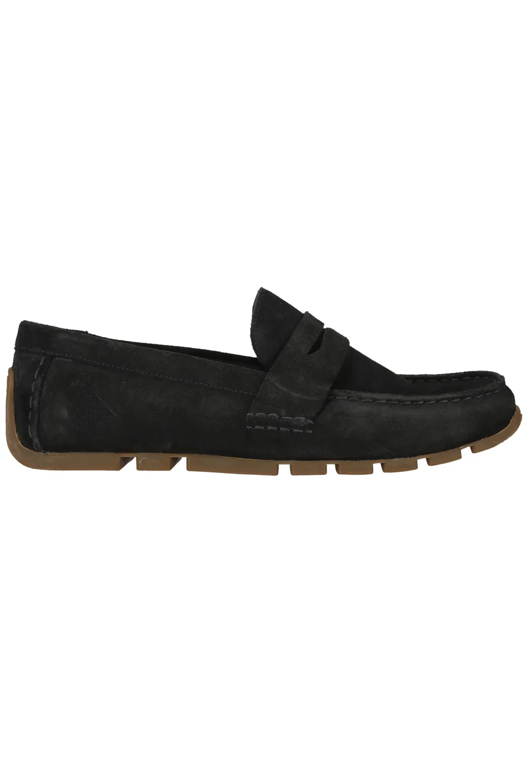 Кроссовки низкие на гибкой подошве Clarks, 2250 navy suede — фото 4